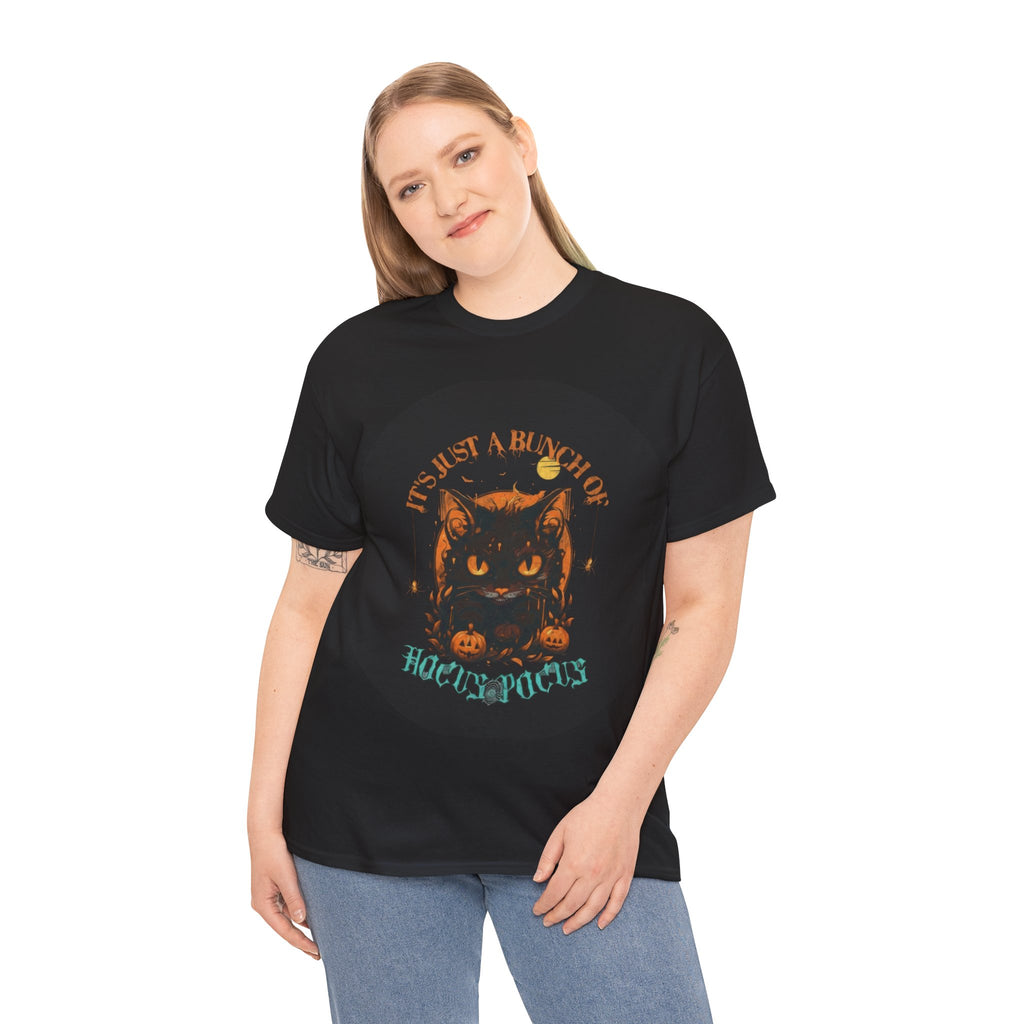 Spooky CAT HOCUS POCUS Halloween Tee