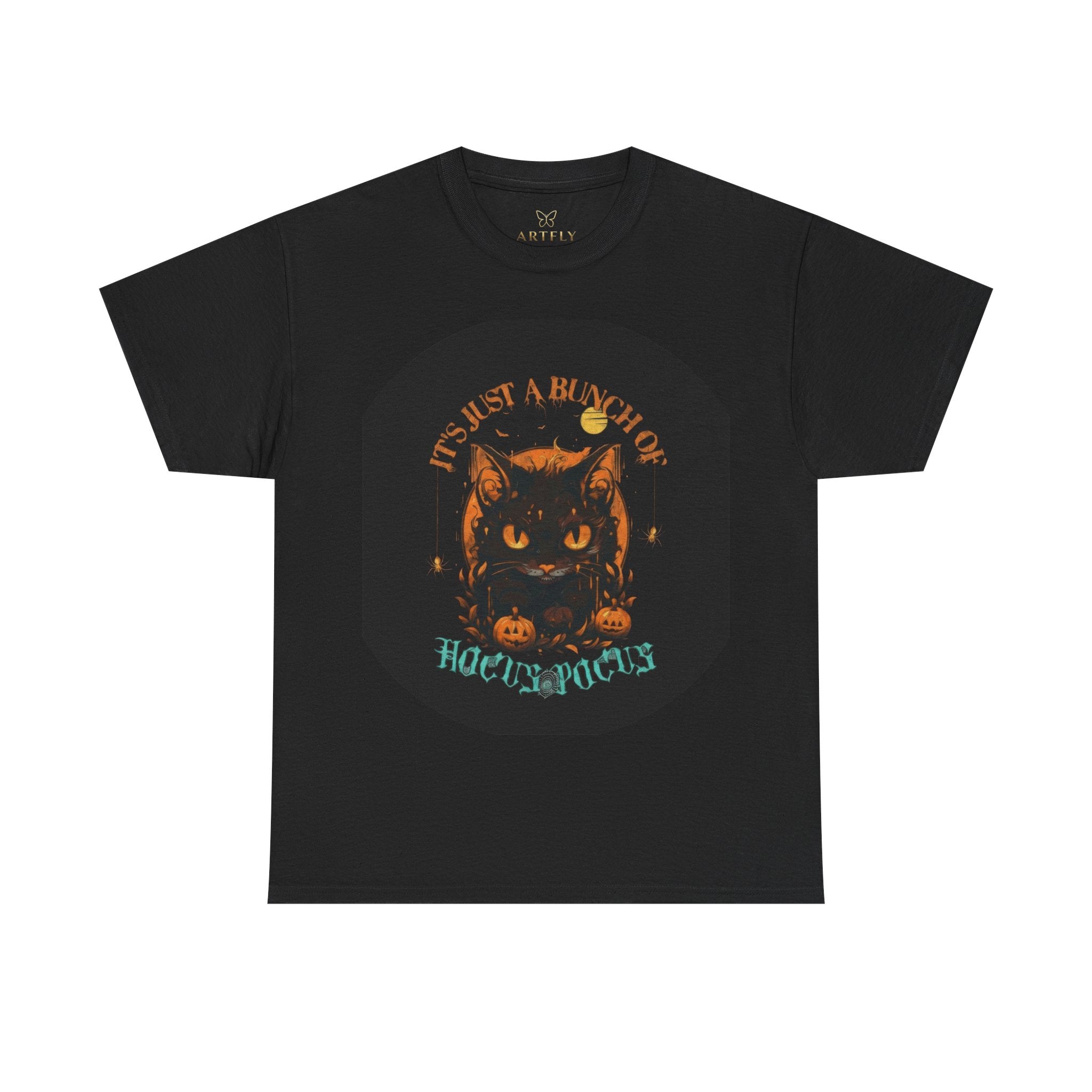 Spooky CAT HOCUS POCUS Halloween Tee